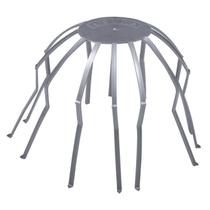 Anti-folha para Bocal de Saída de Calha 120x135mm Prata Astra