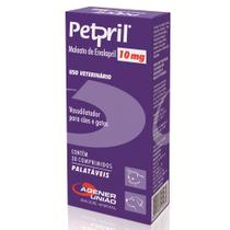 Anti hipertensivo Petpril 10mg para Cães Agener União