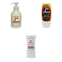 Anti Idade E Relaxamento Loção Fluido E Sabonete Ozônio