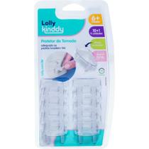 ANTI-IMPACTO e Segurança Protetor de Tomada LOLLY - Blister com 11