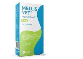 Anti-inflamatório Avert Mellis Vet 10 Comprimidos para Cães de 10 a 15kg (2mg)