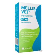 Anti-Inflamatório Avert Mellis Vet para Cães de 5 a 10 Kg - 0,5 mg
