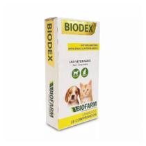 Anti-Inflamatório Biodex Biofarm para Cães e Gatos 20 Comprimidos