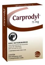Anti-inflamatório Carprodyl 75mg Para Cães C/ 14 Comprimidos