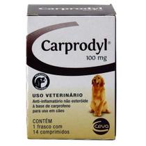 Anti-Inflamatório Ceva Carprodyl 100 mg com 14 comprimidos