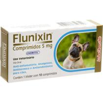 Anti-Inflamatório Chemitec Flunixin 5 mg Comprimidos para Cães