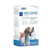 Anti-inflamatório Meloxine para Cães e Gatos 10 Comprimidos - 2,0mg