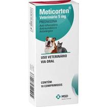 Anti Inflamatório Meticorten Vet Msd Cães 5mg 10cp