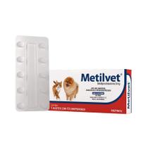 Anti-inflamatório Metilvet 10 Comprimidos Vetnil para Cães e Gatos - 5mg