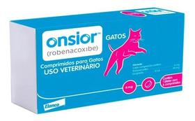 Anti-inflamatório Onsior 6mg Elanco Gatos Com 6 Comprimidos