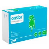 Anti-inflamatório Onsior para Cães com 7 Comprimidos de 20 mg