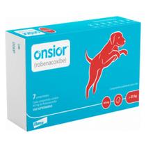 Anti-inflamatório Onsior para Cães com 7 Comprimidos de 40 mg