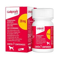 Anti-inflamatório para Cães Galliprant 20mg - 7 Comprimidos