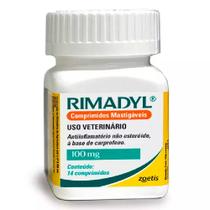 Anti-inflamatório Rimadyl para Cães com 14 Comprimidos de 100 mg Anti-inflamatório Rimadyl para Cães com 14 Comprimidos de 100 mg