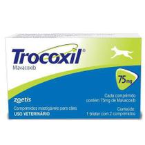 Anti-inflamatório Trocoxil 75mg para Cães - 2 Comprimidos - Zoetis