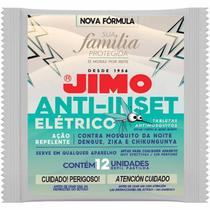 Anti-Inset Elétrico Refil Pastilhas 12 Unidades - JIMO