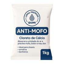 Anti-Mofo 1kg Cloreto Cálcio Absorve Umidade e Odores - QUIMIVIDA