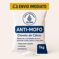 Anti Mofo Puro (cloreto de cálcio) - Desumificador e Tira Odor Guarda Roupa e Armários até 5kg