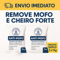 Anti Mofo Puro (cloreto de cálcio) - Desumificador e Tira Odor Guarda Roupa e Armários até 5kg