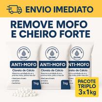 Anti Mofo Puro (cloreto de cálcio) - Desumificador e Tira Odor Guarda Roupa e Armários até 5kg Anti Mofo Puro (cloreto de cálcio) - Desumificador e Tira Odor Guarda Roupa e Armários até 5kg