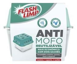Anti mofo reutilizavel com 2 saches de 400g 800g total - Flashlimp