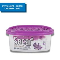 Anti Mofo Secar Original Lavanda 80g Gurda Roupa Gaveta Armário Closet Cheirinho Desumificador