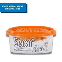 Anti Mofo Secar Original Natural 80g Desumificador Guarda Roupa Armario Closet Elimina Odor
