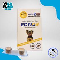 Anti Pulgas, Carrapatos E Sarna Ection Para Cães de Todas as Raças e Tamanhos