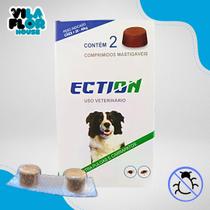 Anti Pulgas, Carrapatos E Sarna Ection Para Cães de Todas as Raças e Tamanhos