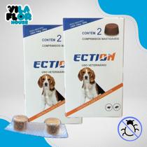 Anti Pulgas, Carrapatos E Sarna Ection Para Cães de Todas as Raças e Tamanhos