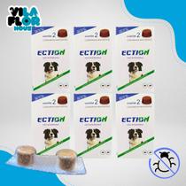 Anti Pulgas, Carrapatos E Sarna Ection Para Cães de Todas as Raças e Tamanhos