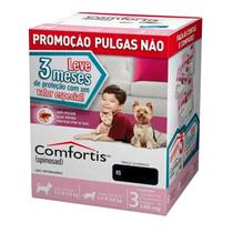 Anti Pulgas Comfortis 140mg para Cães/Gatos com 3 Comp - Elanco