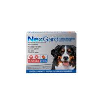 Anti Pulgas e Carrapatos Caes entre 25,1 a 50 kg NexGard Comprimido Mastigavel ORIGINAL NA CAIXA Nex