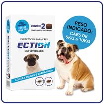 Anti Pulgas e Carrapatos Ection Todas as Raças e Pesos 2 comprimidos