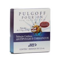 Anti Pulgas e Carrapatos Mundo Animal Pulgoff Pour On - Cães de 15 a 30 Kg - Mundo Animal