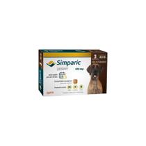 Anti Pulgas Simparic 120mg C/3comp Cães 40,1 A 60 Kg