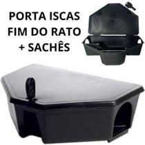 Anti Ratos Porta Isca mais 20 sachês Anti Ratos Porta Isca mais 20 sachês