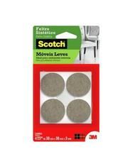 Anti Risco Feltro Redondo Grande Marrom HB004262679 3M
