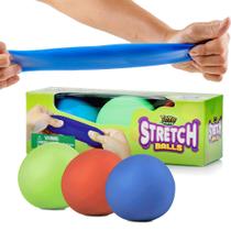 Anti-Stress YoYa Toys - 3 Bolas para Puxar, Esticar e Apertar