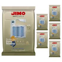 Anti Traça Jimo Kit 6 Cartela Para Armários com Temporizador 90 Dias