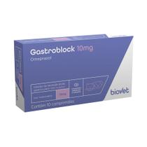 Antiácido Gastroblock 10mg 10 Comprimidos Antiácido Gastroblock 10mg 10 Comprimidos