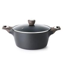 Antiaderente Stock Pot SENSARTE com tampa de indução de 2,6/4,5/6,6 L Antiaderente Stock Pot SENSARTE com tampa de indução de 2,6/4,5/6,6 L