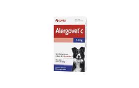 Antialérgico Alergovet C Coveli para Cães 0,7mg 20 comprimidos
