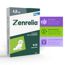 Antialérgico Zenrelia para Cães com 30 comprimidos de 4,8 mg Antialérgico Zenrelia para Cães com 30 comprimidos de 4,8 mg