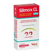 Antibacteriano Vansil Silmox CL para Cães e Gatos 150mg C/10 Comprimidos - Vansil