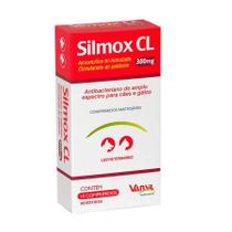 Antibacteriano Vansil Silmox CL para Cães e Gatos - 300mg