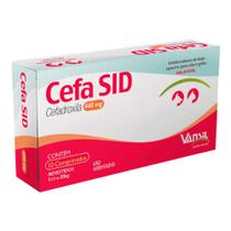 Antibiótico Cefa SID para Cães e Gatos com 10 comprimidos de 440 mg