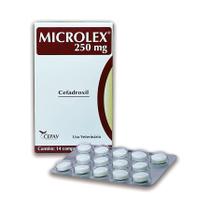 Antibiótico Microlex 250 mg para Cães e Gatos