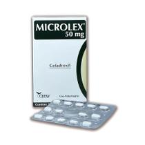 Antibiótico Microlex 50 mg para Cães e Gatos