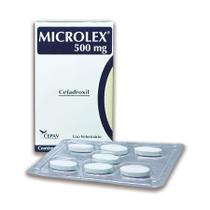 Antibiótico Microlex 500 mg para Cães e Gatos